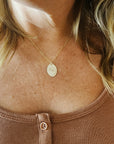 Mom or Grandma Necklace - Going Golden