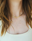 Gold Chain - Herringbone - Going Golden