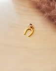 Gold Horseshoe Necklace