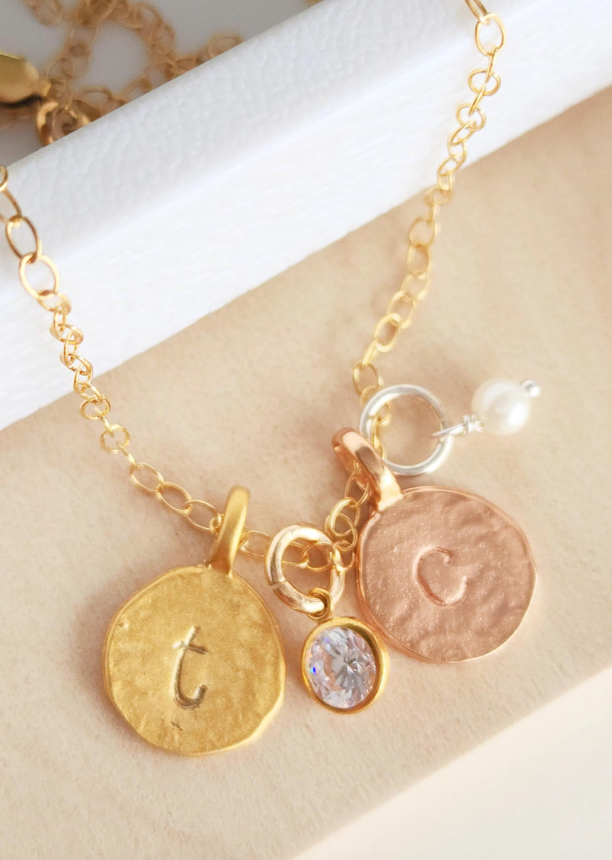 Charm Necklace - Going Golden