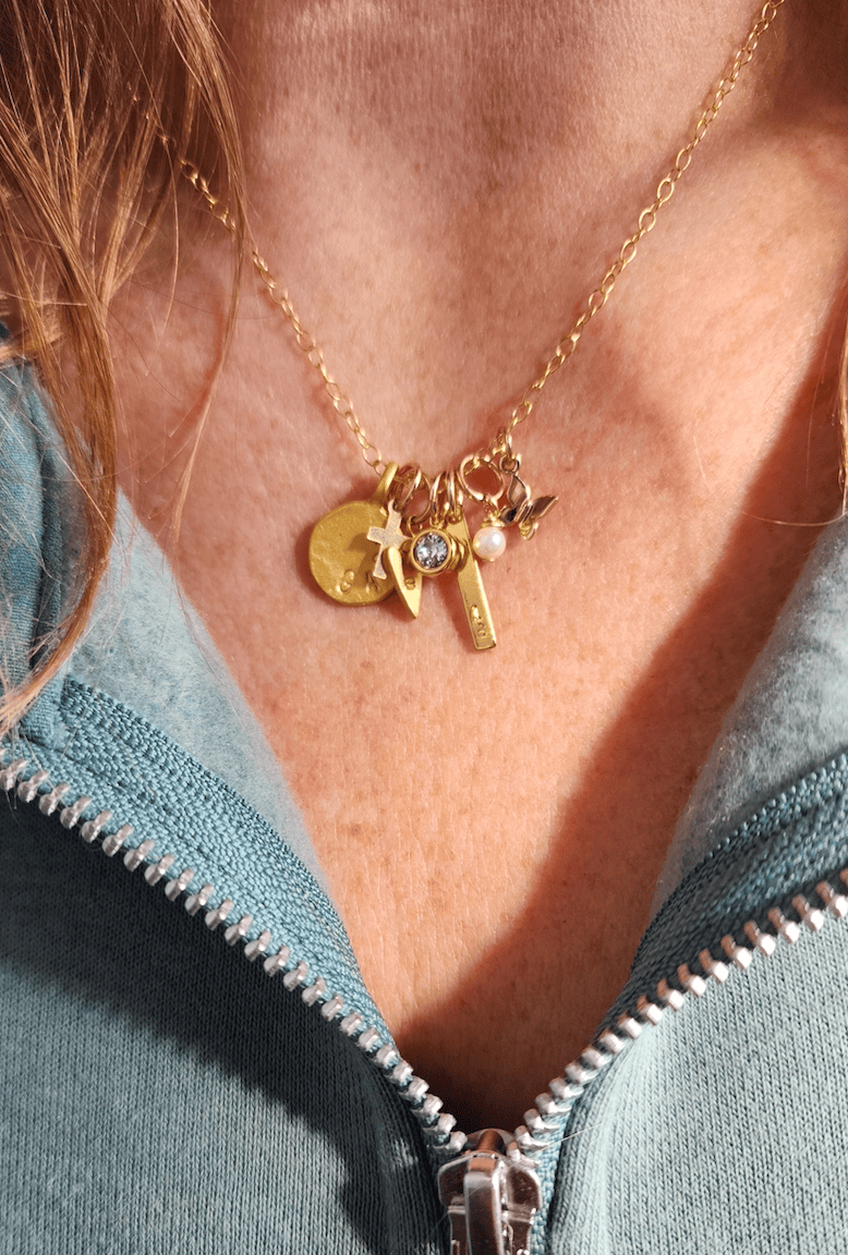 Charm Necklace - Going Golden