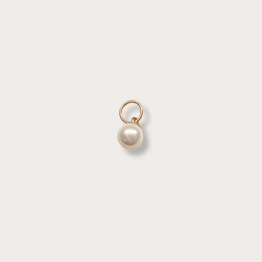 Gold Pearl Charm - Going Golden