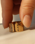Gold Names Cuff Ring