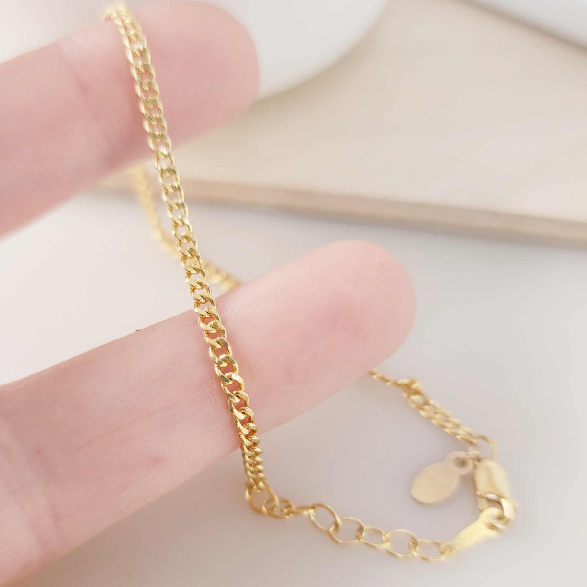 Gold Curb Bracelet - Going Golden