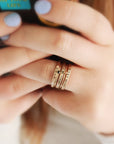 Stackable Class Ring Set - The Penelope