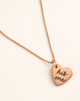 His One Heart Pendant Necklace