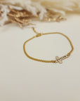 Personalized Cross Bracelet