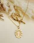 Personalized Cross Pendant Necklace