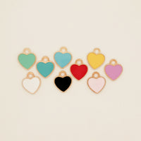 Enamel Heart Charm
