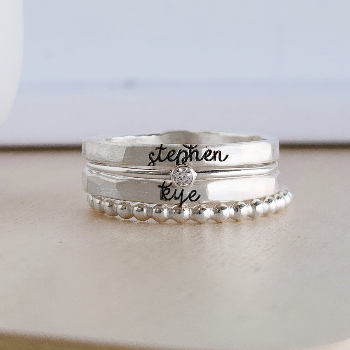 The Kennedy Stacking Ring Set - Going Golden
