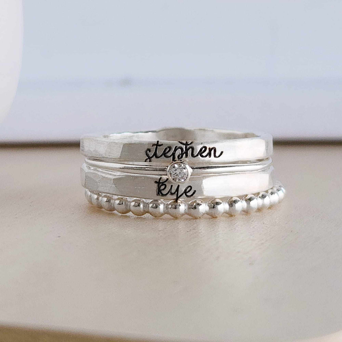 The Kennedy Stacking Ring Set - Going Golden