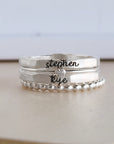 The Kennedy Stacking Ring Set