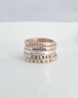 The Maryl Stacking Ring Set - Going Golden
