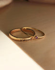 The Clara Stacking Ring Set