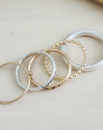 The Anniyah Stacking Name Ring Set