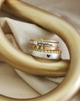 The Anniyah Stacking Name Ring Set - Going Golden