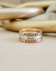The Elena Stacking RIng Set