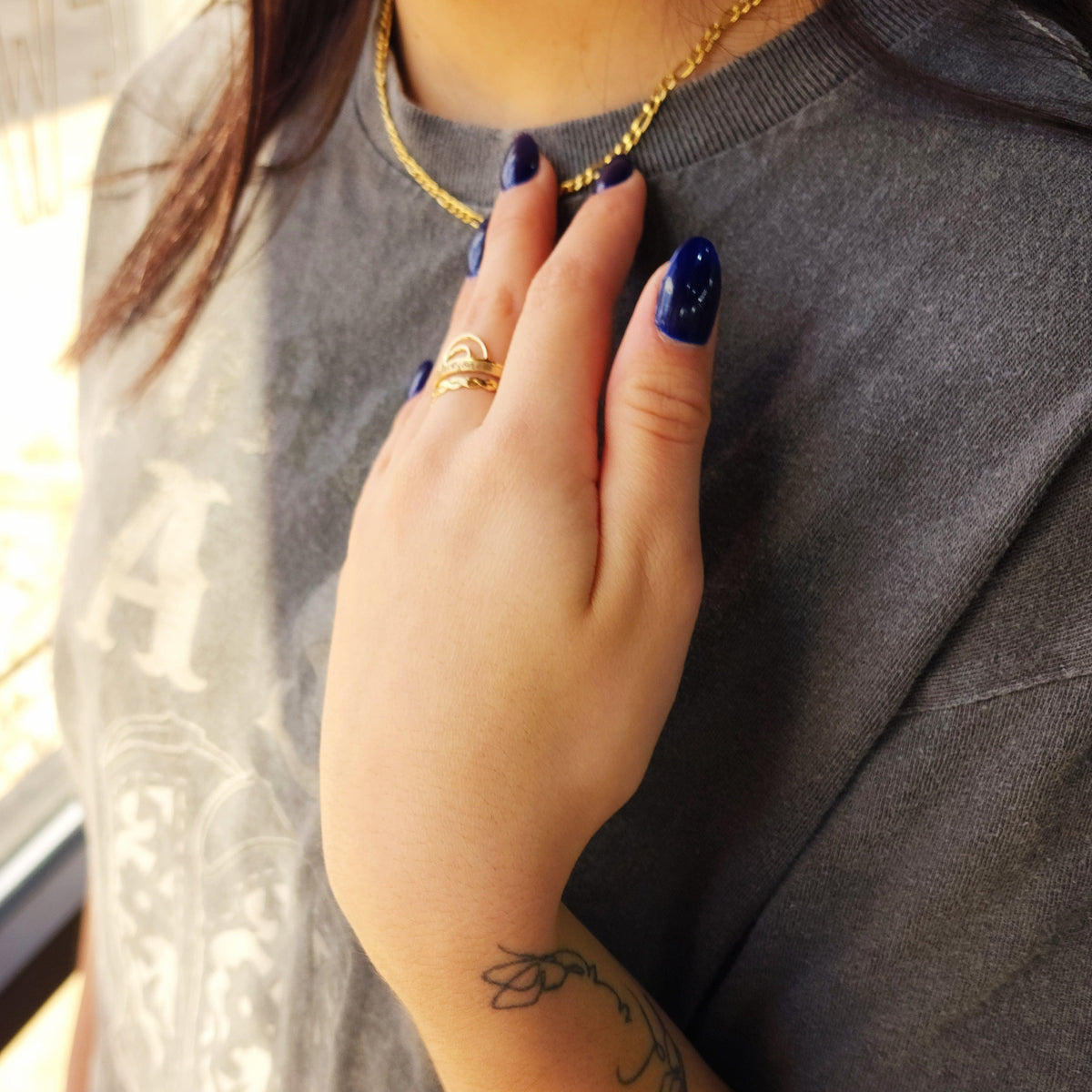 The Maren Stacking Ring Set - Going Golden