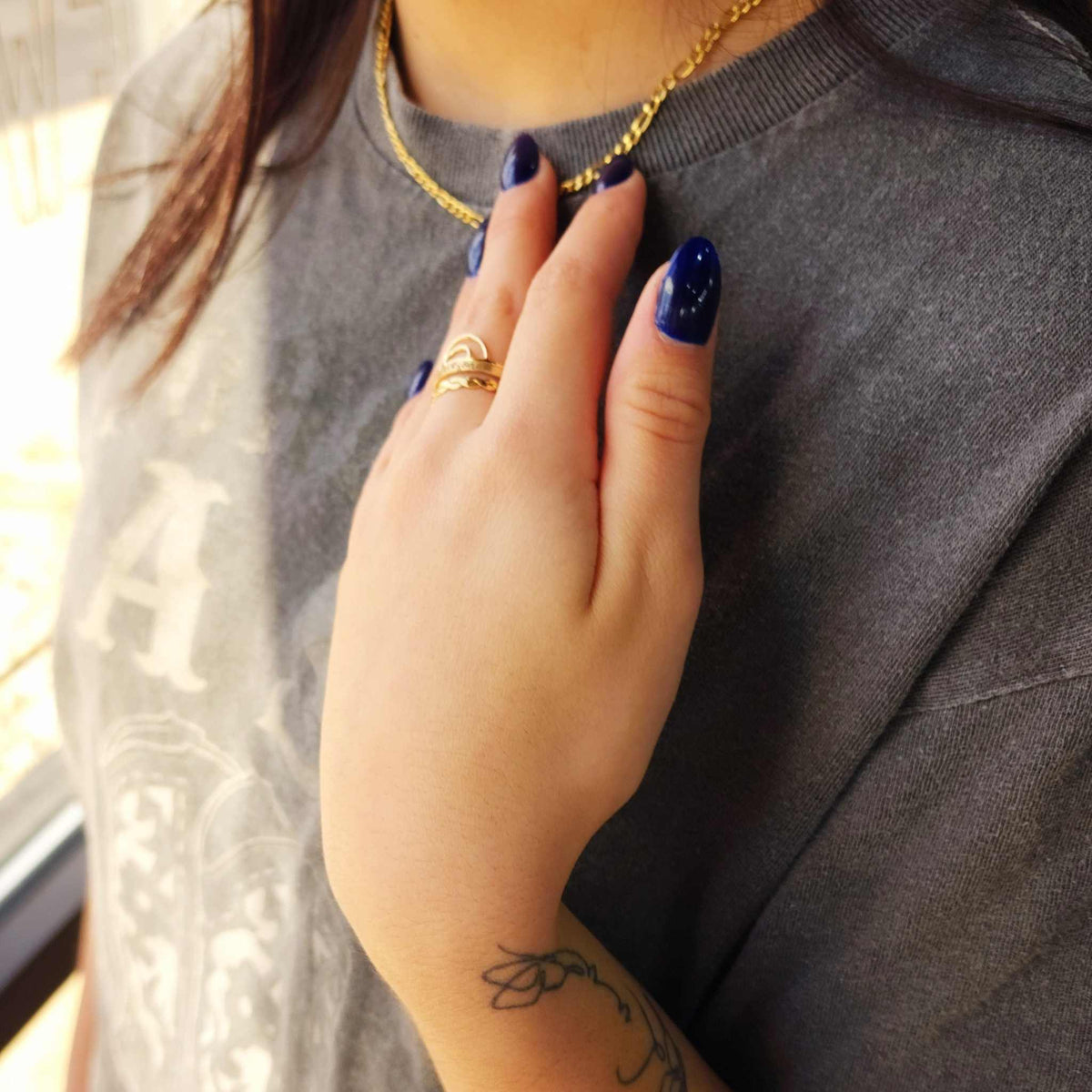 The Maren Stacking Ring Set - Going Golden