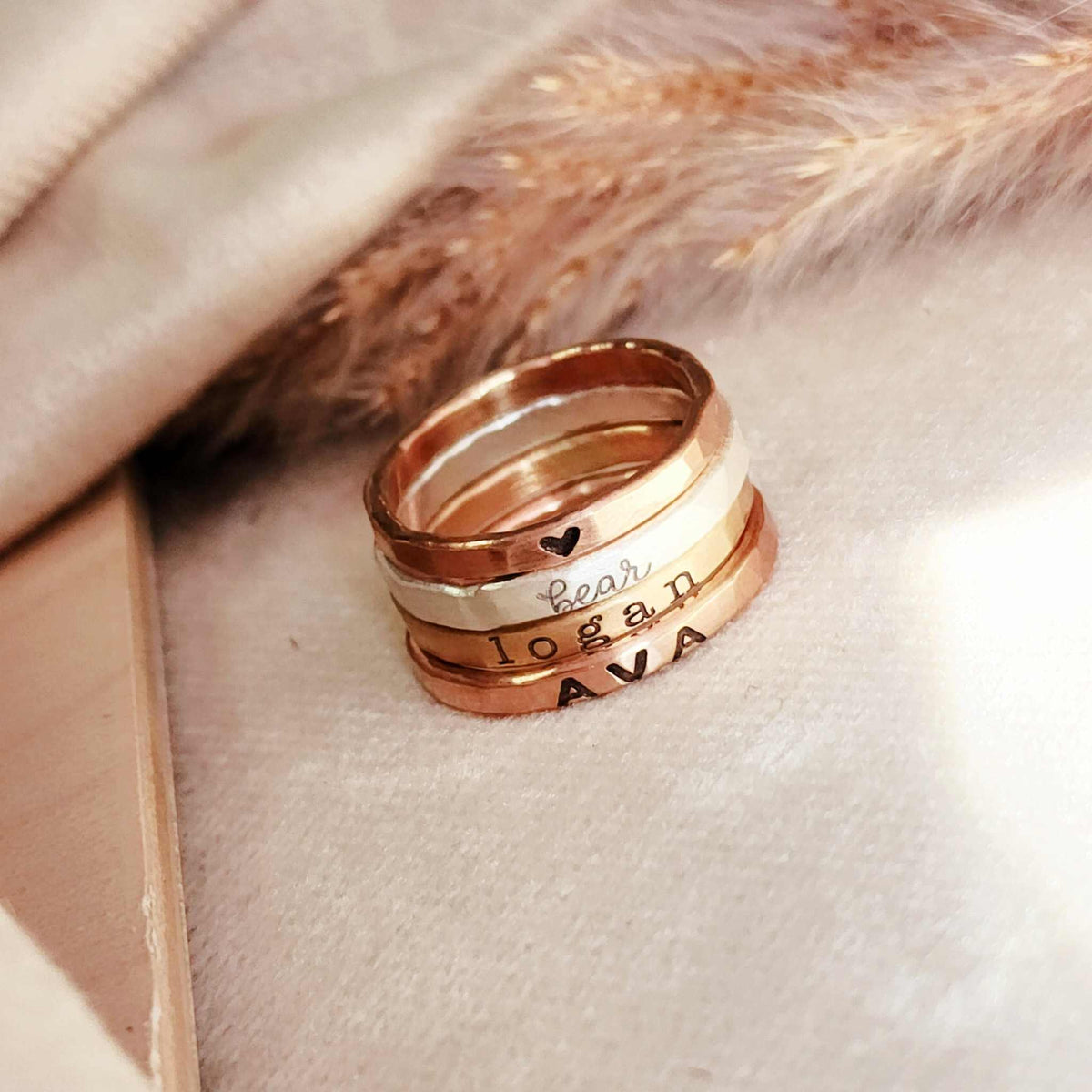 The Juliette Stacking Ring Set - Going Golden