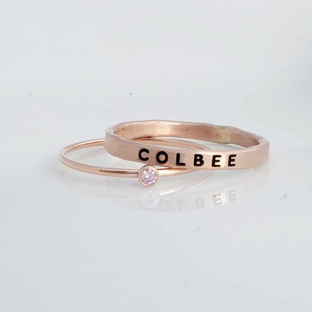 The Ensley Stacking Ring Set - Going Golden