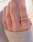 The Elena Stacking RIng Set