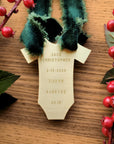 Baby's First Christmas Ornament
