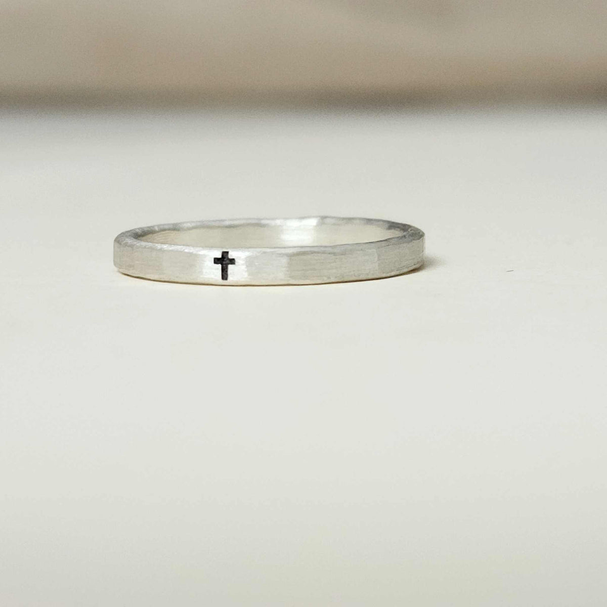 For My Daughter - Cross Ring - Going Golden