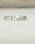 For My Daughter - Cross Ring - Going Golden