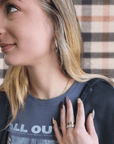 The Anniyah Stacking Name Ring Set - Going Golden