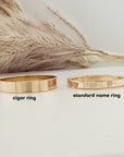 Gold Cigar Ring - Going Golden