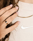 Gold Cigar Ring - Going Golden