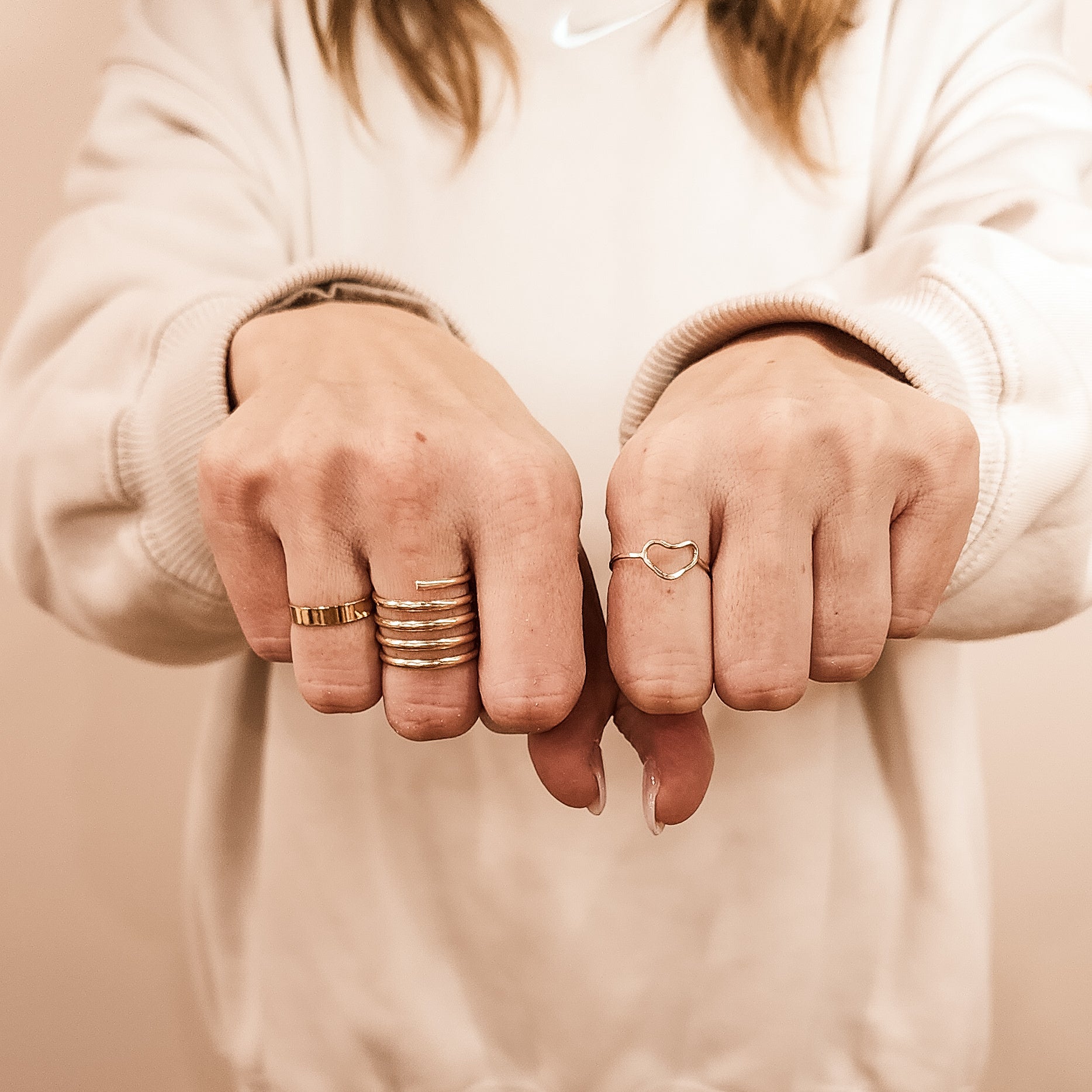 Gold Cigar Ring - Going Golden