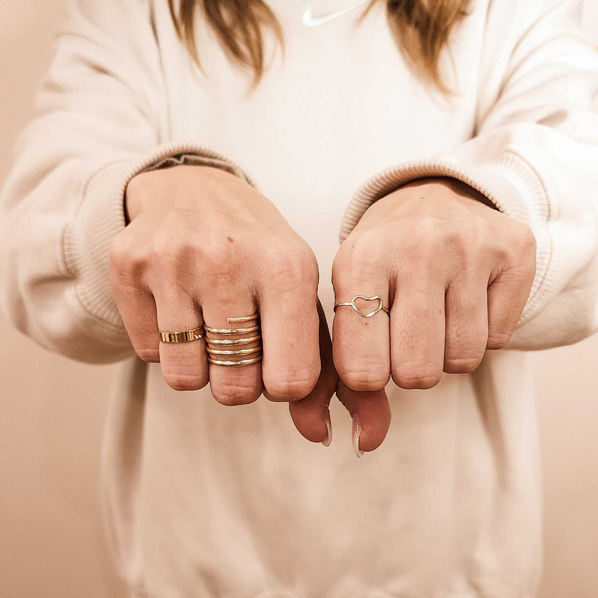 Gold Cigar Ring - Going Golden