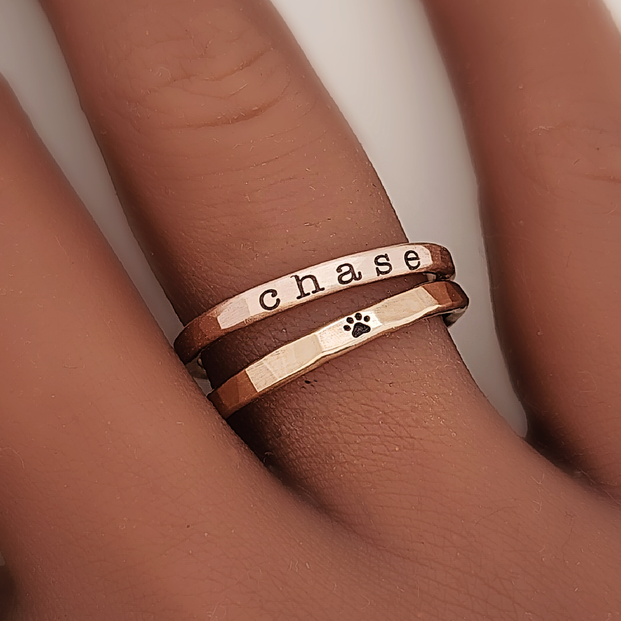 Stackable Symbol Ring - Going Golden