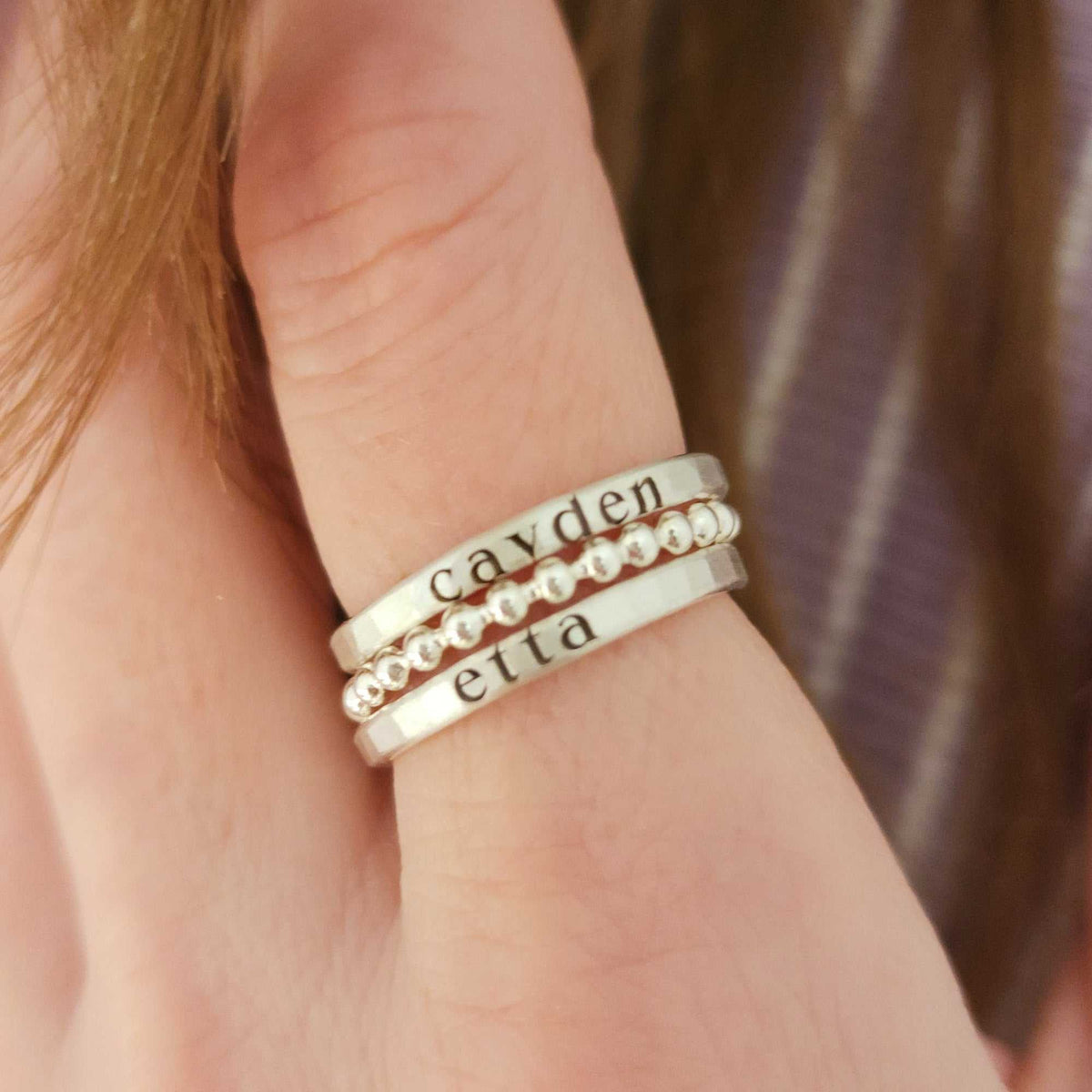 the Blake Ring Set - Going Golden