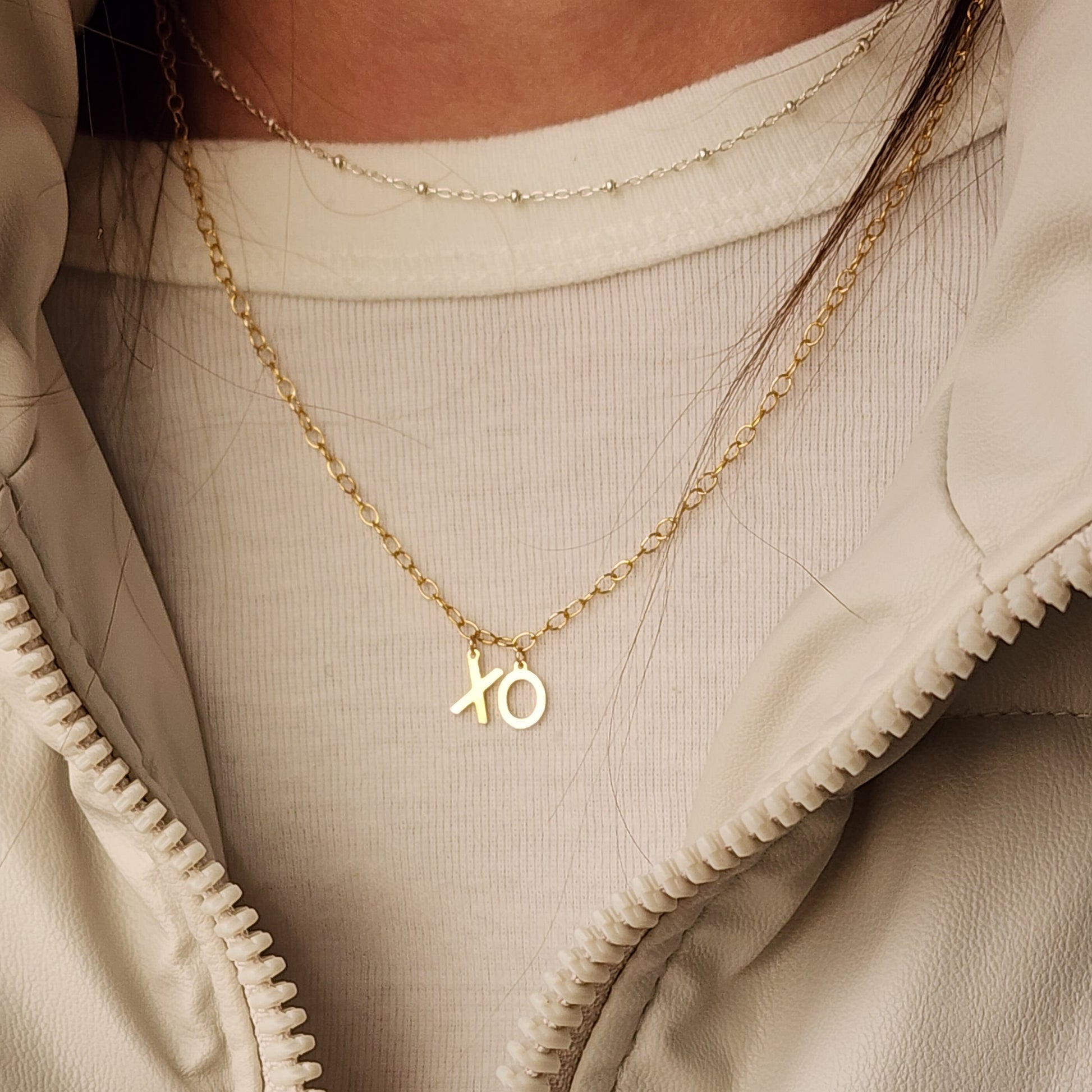 XO Necklace - Going Golden