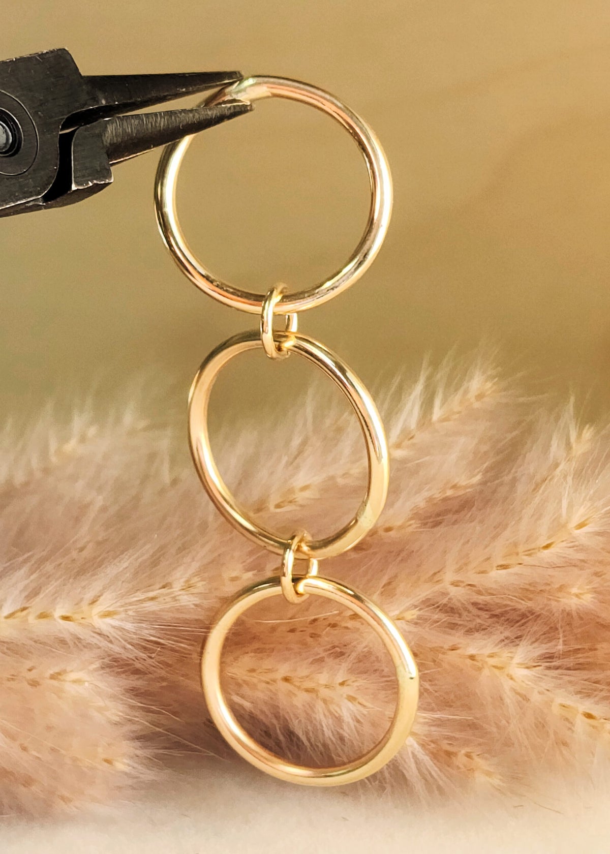 Connected Personalized Silver Ring Set - Going Golden