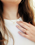 Minimal Initial Signet Ring - Going Golden