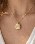 PMC Birth Flower Nugget Necklace - Going Golden