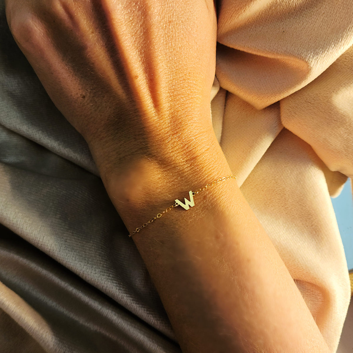 Initial Bracelet - 14K Gold Filled - Going Golden