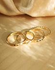 The Kennedy Stacking Ring Set
