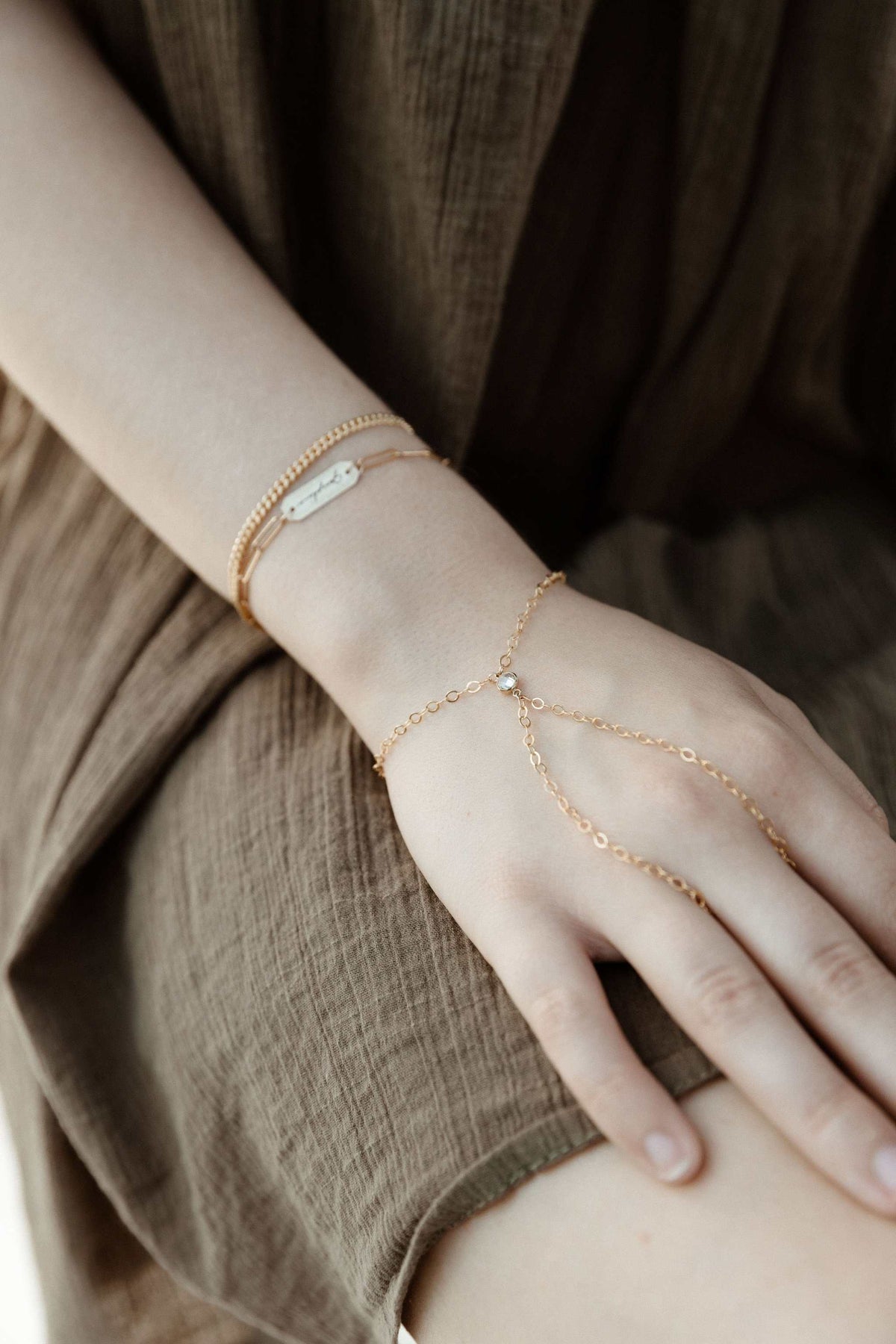 Gold Curb Bracelet - Going Golden