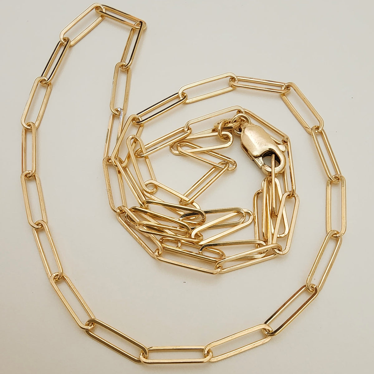 Paperclip Chain - Going Golden