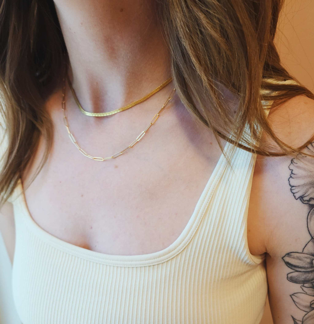 Paperclip Chain - Going Golden