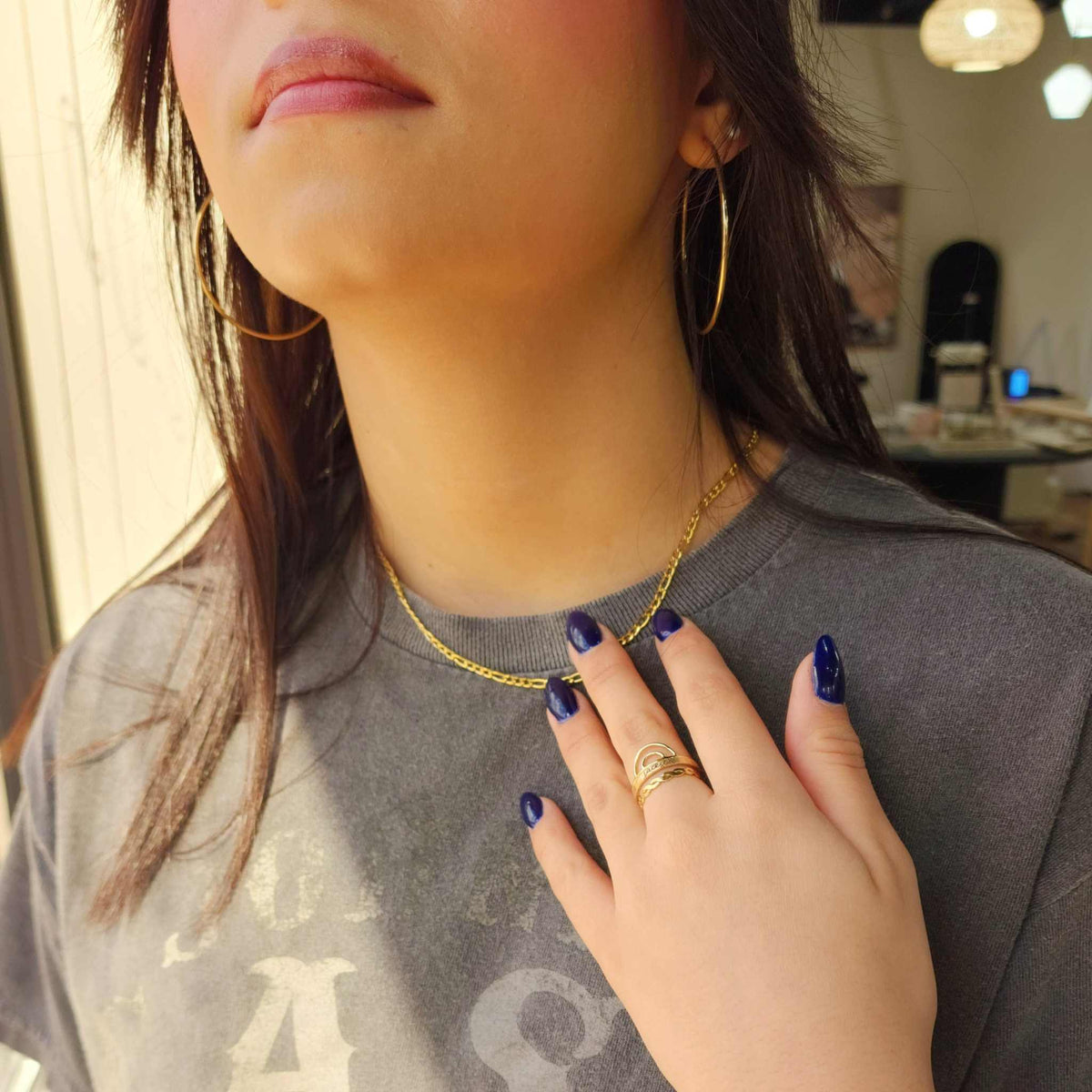 The Maren Stacking Ring Set - Going Golden