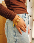 Gold Charm Bracelet