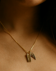 Gold Angel Wing Necklace