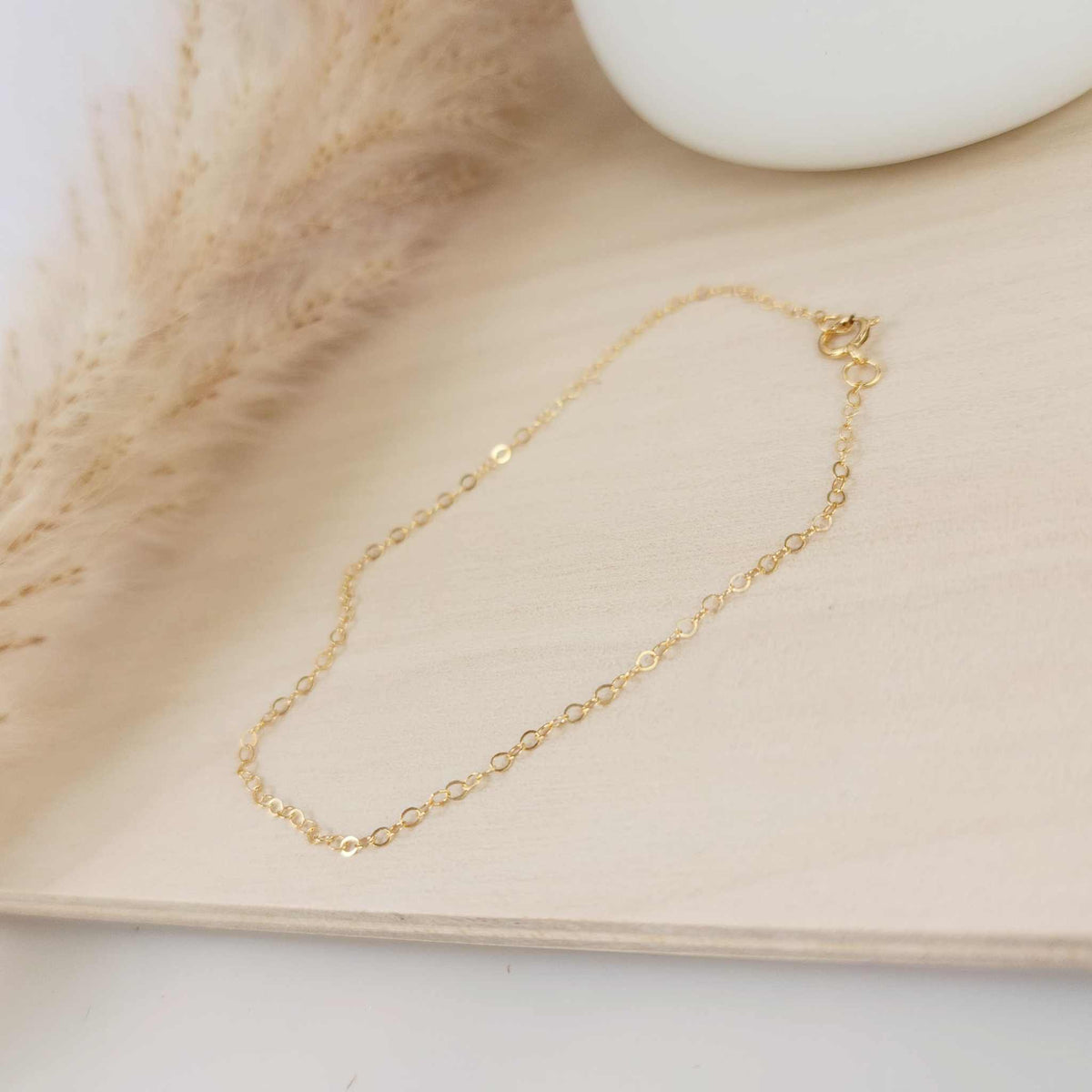 Dainty Cable Bracelet - Going Golden