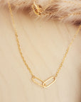 Linked Necklace - Going Golden